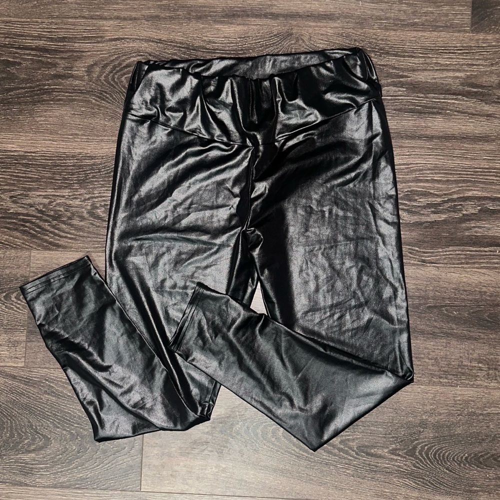 Faux Leather Leggings